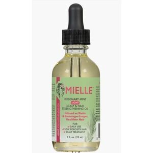 Mielle Rosemary Mint Light Scalp Hair Infused Biotin‎ Strengthening Oil 2 fl oz